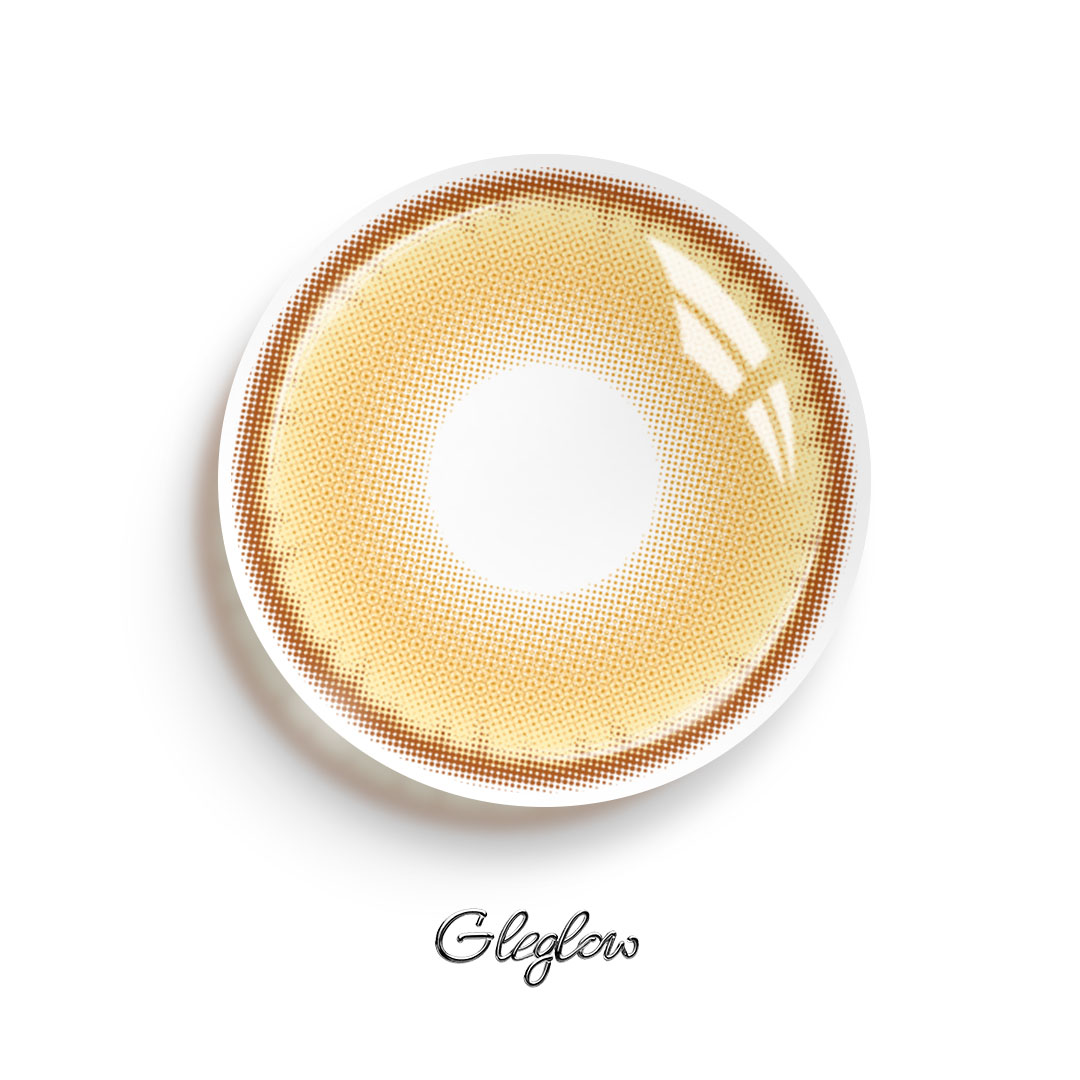 Aeon Brown - 6-month，2 lenses Colored Contacts - Gleglow