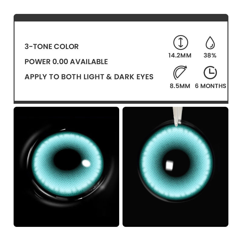 Aeon Light Green - 6-month，2 lenses