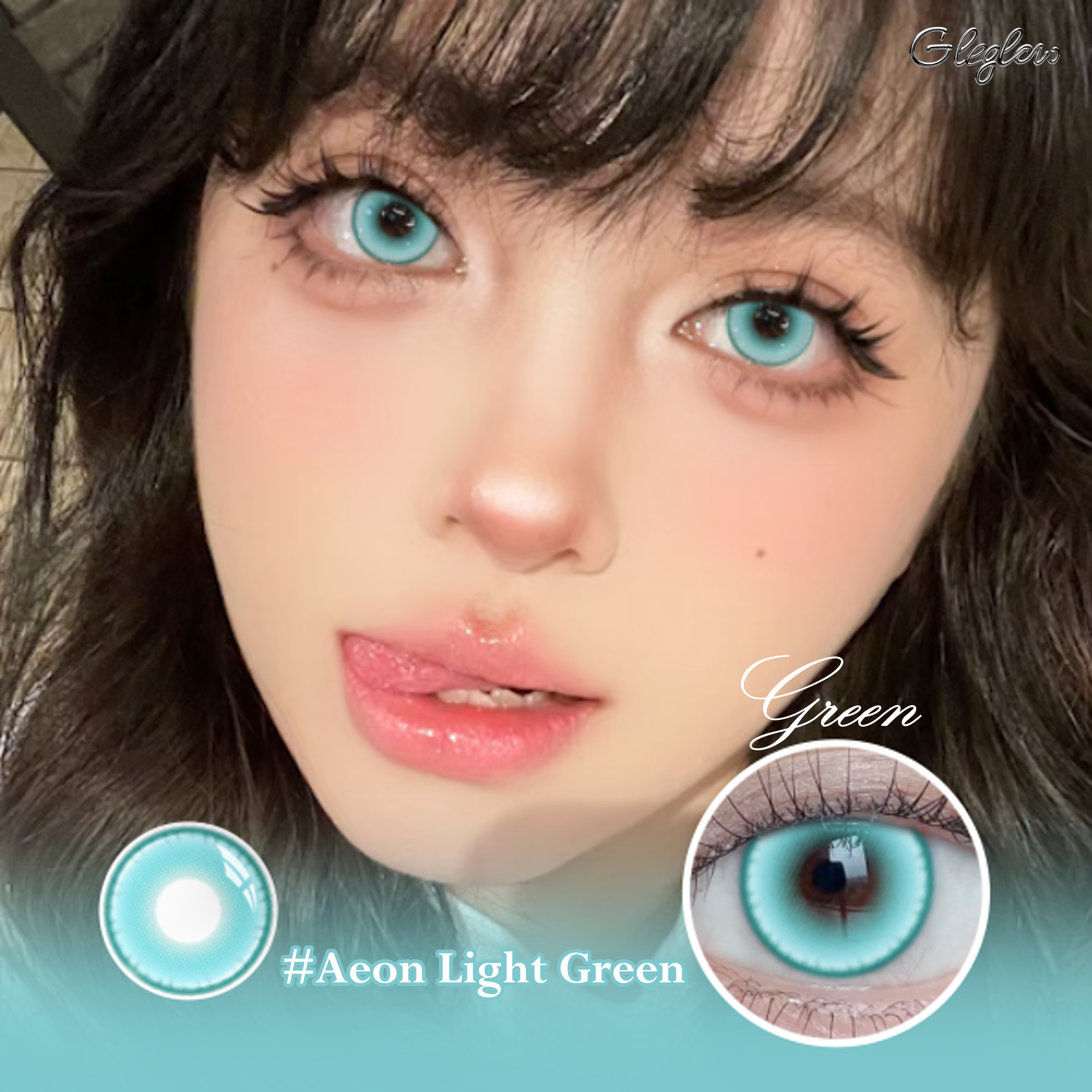 Aeon Light Green - 1 Year, 2 lenses