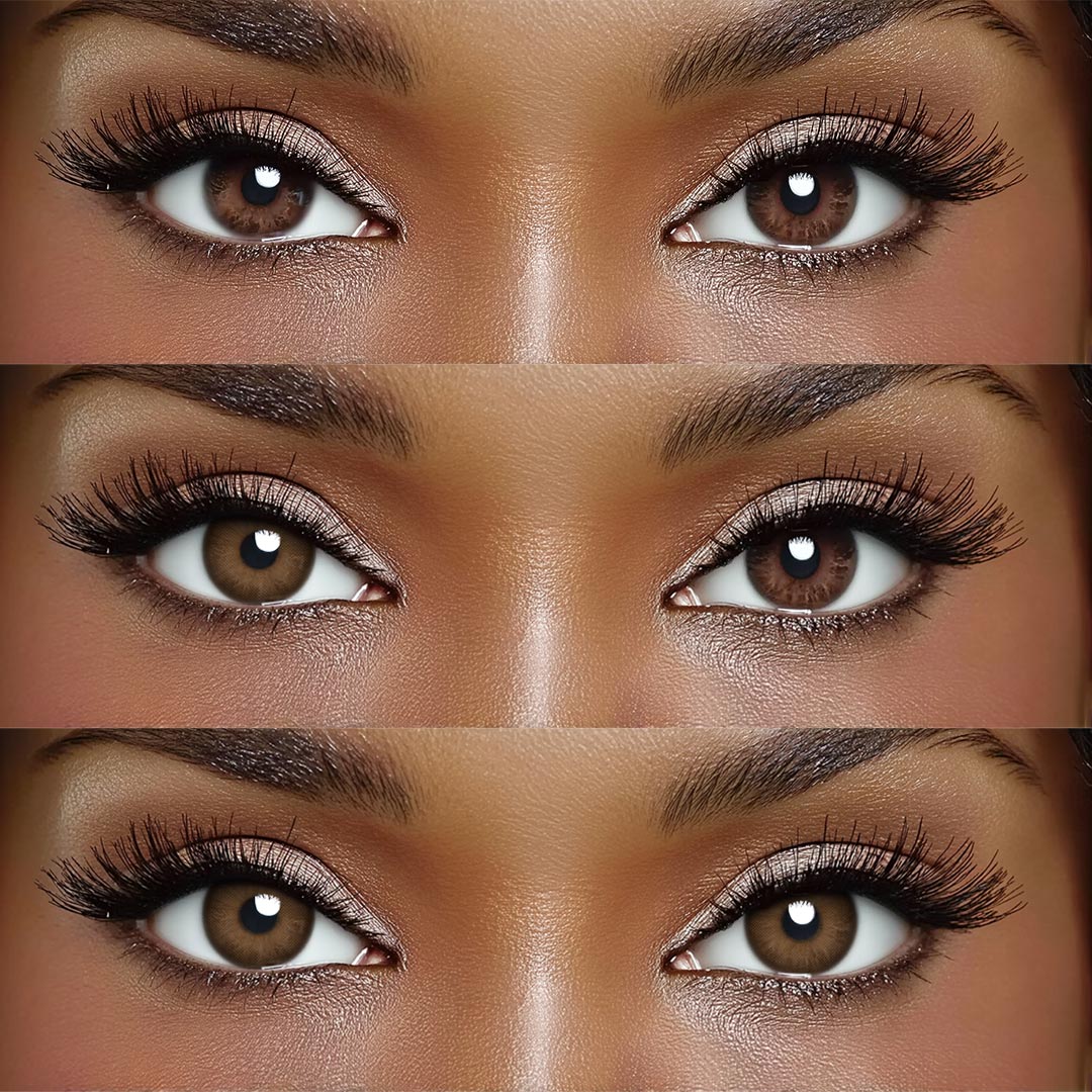 Audrey Chocolate - 1 Year, 2 lenses