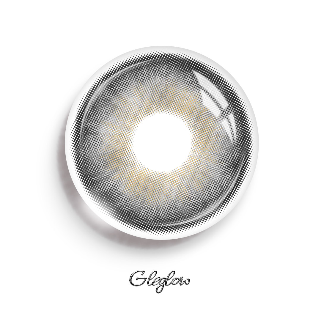 Audrey Gray - 1 Year, 2 lenses Colored Contacts - Gleglow