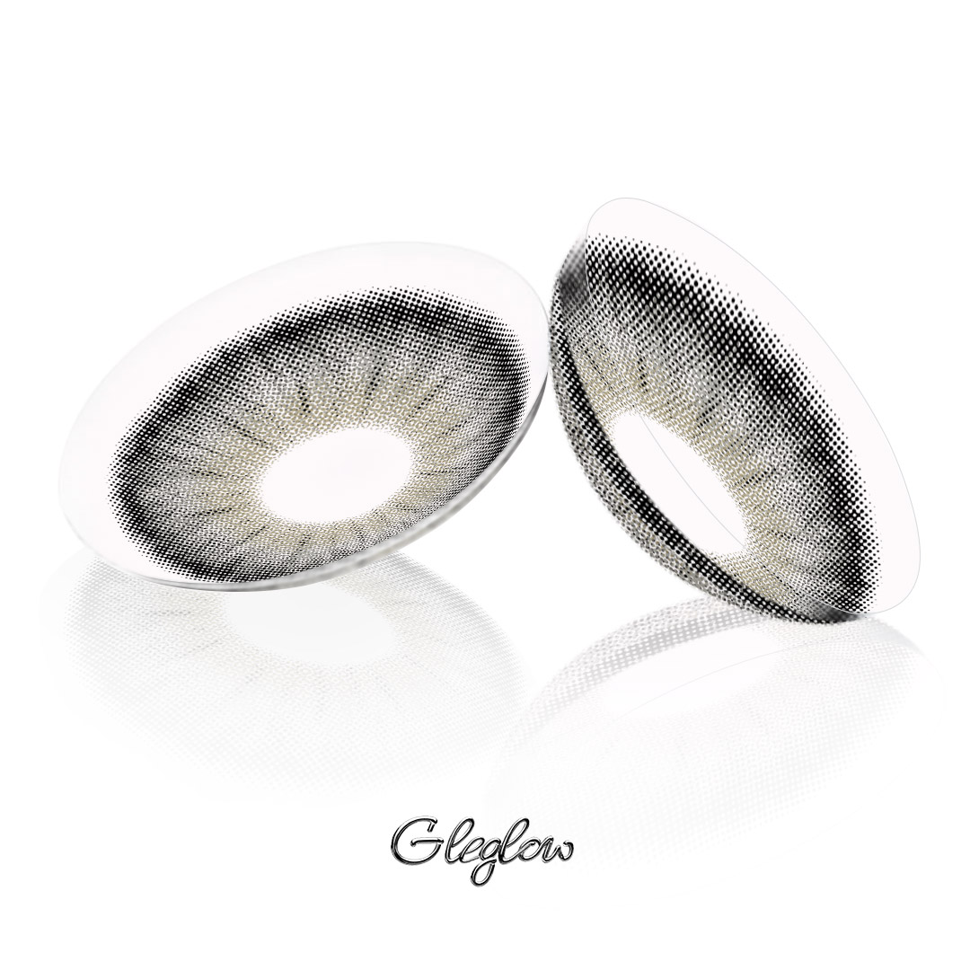 Avelis Grey - 1 Year, 2 lenses Colored Contacts - Gleglow