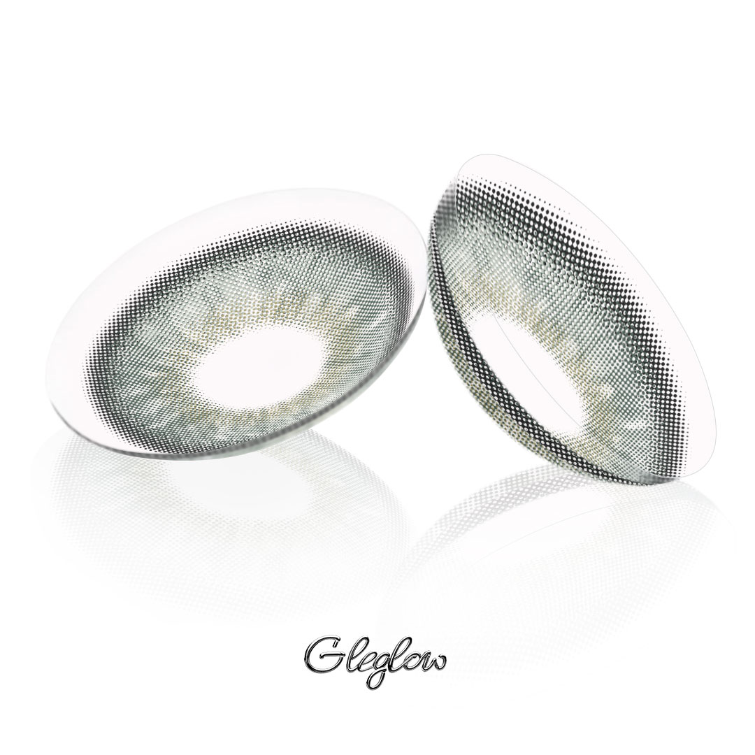 Avenor Glow Grey - monthly, 2 lenses Colored Contacts - Gleglow