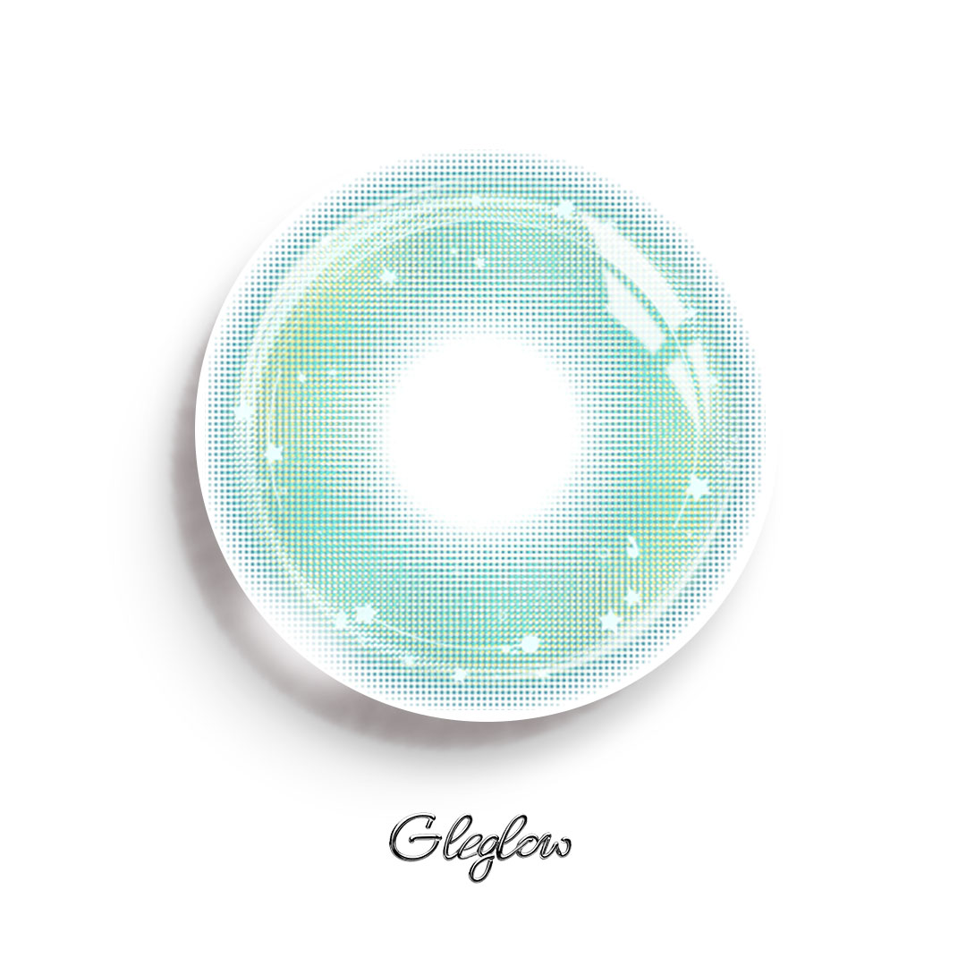 Aveny Blue - 1 Year, 2 lenses Colored Contacts - Gleglow