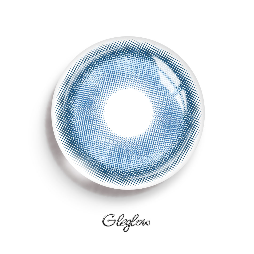 Barbie Blue - 1 Year, 2 lenses Colored Contacts - Gleglow