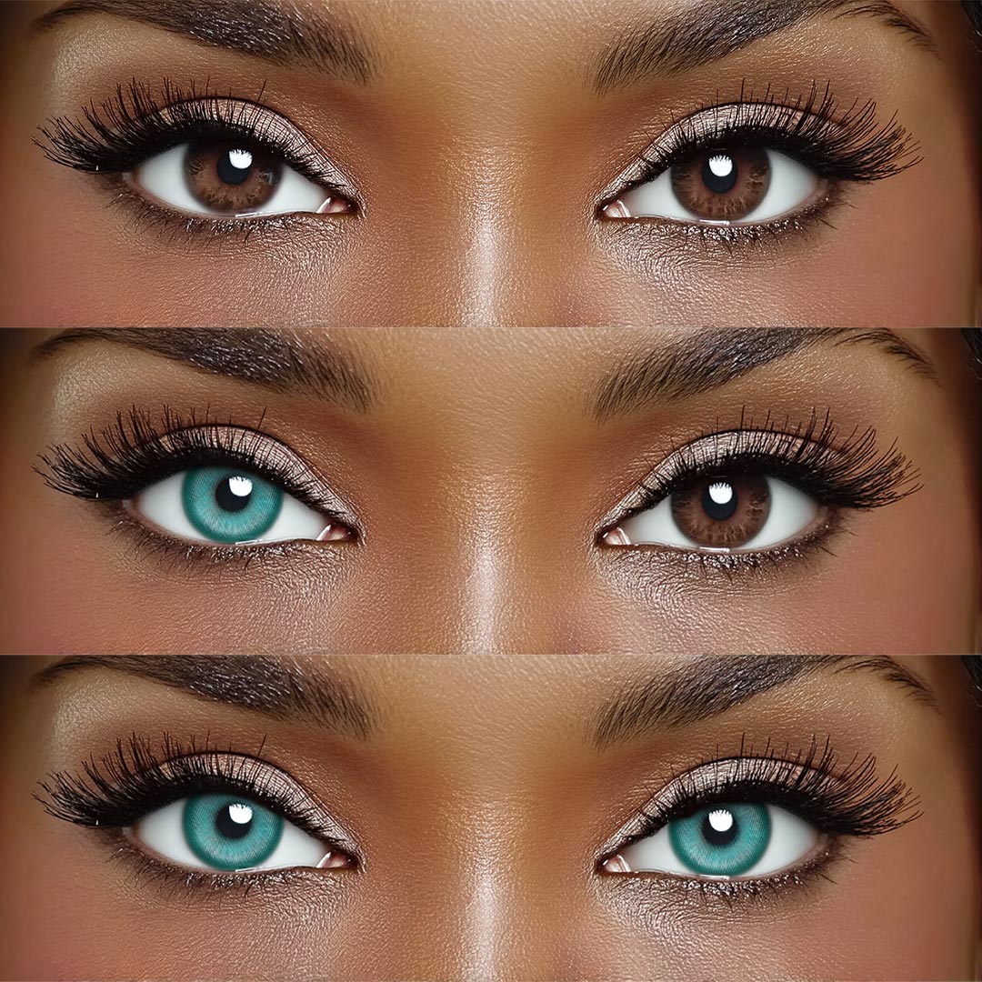 Barbie Crystal Green - monthly, 2 lenses