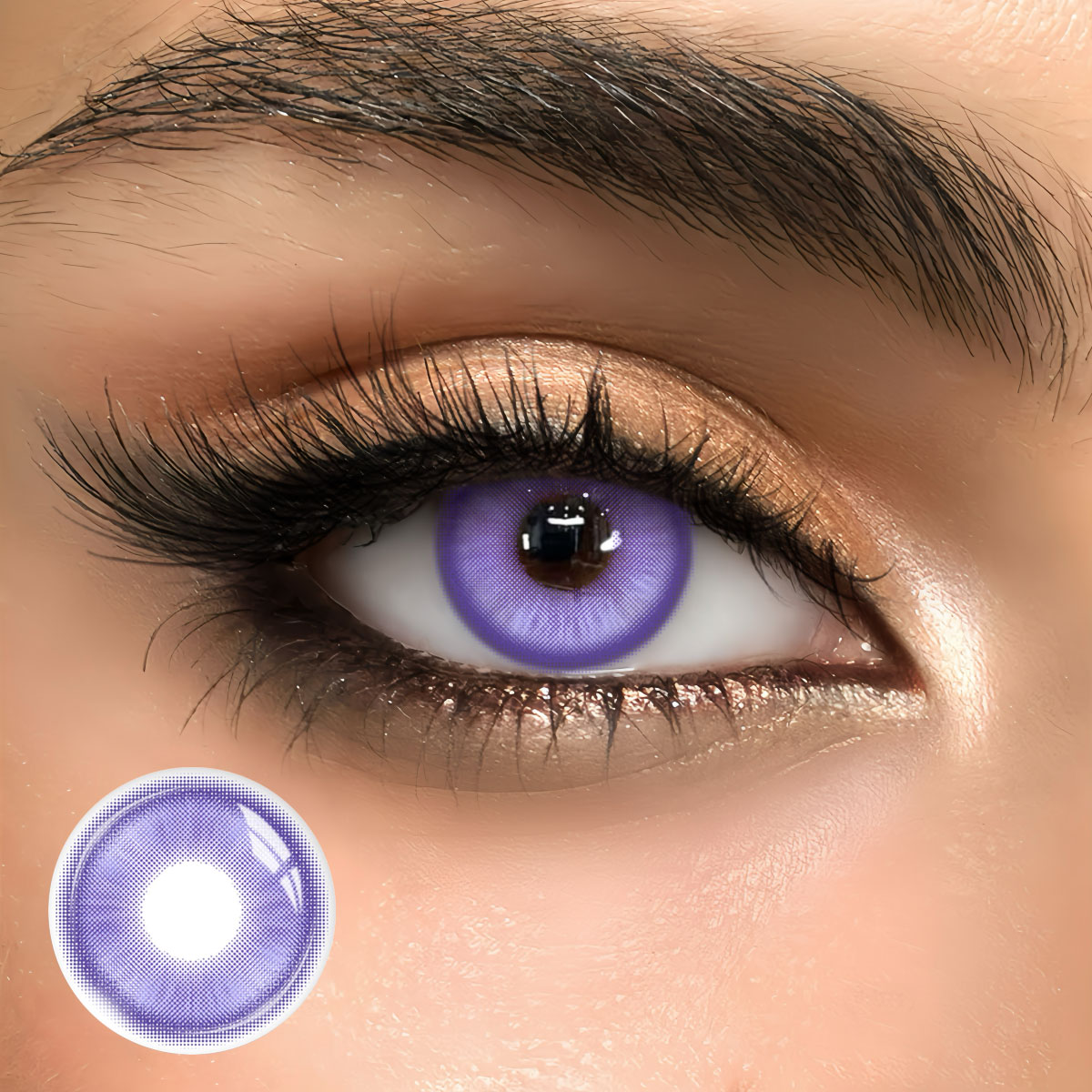Barbie Crystal Violet - 1 Year, 2 lenses