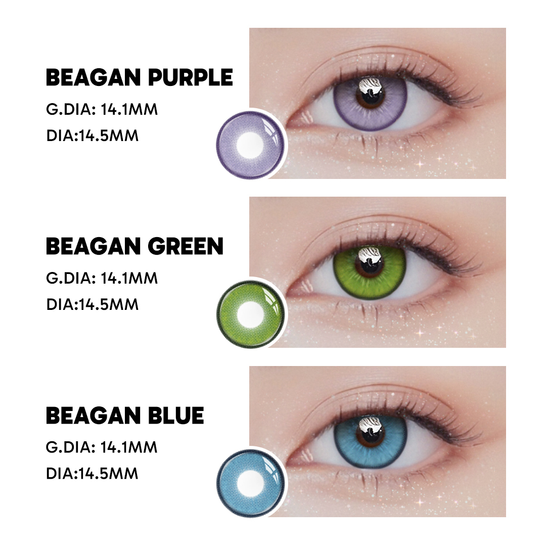 Beagan Purple - 1 Year, 2 lenses