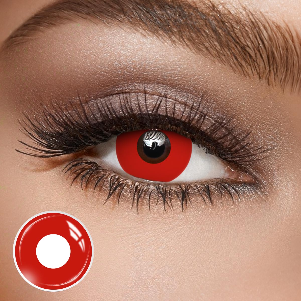 Blank Red - 1 Year, 2 lenses