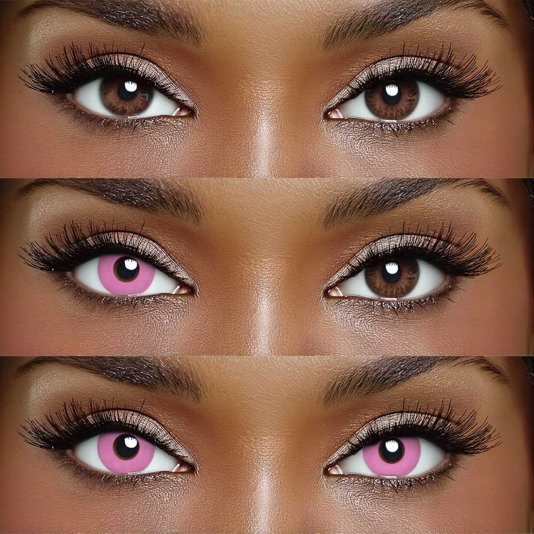 Blank Rose Red - 6-month，2 lenses