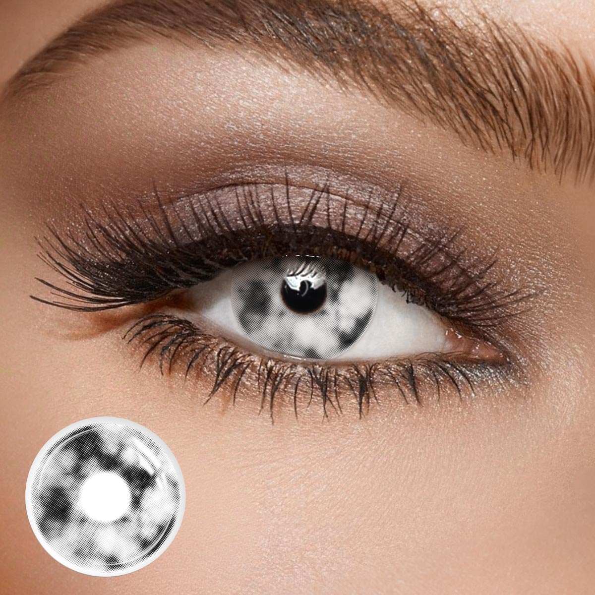 Blood Cell Black - 1 Year, 2 lenses