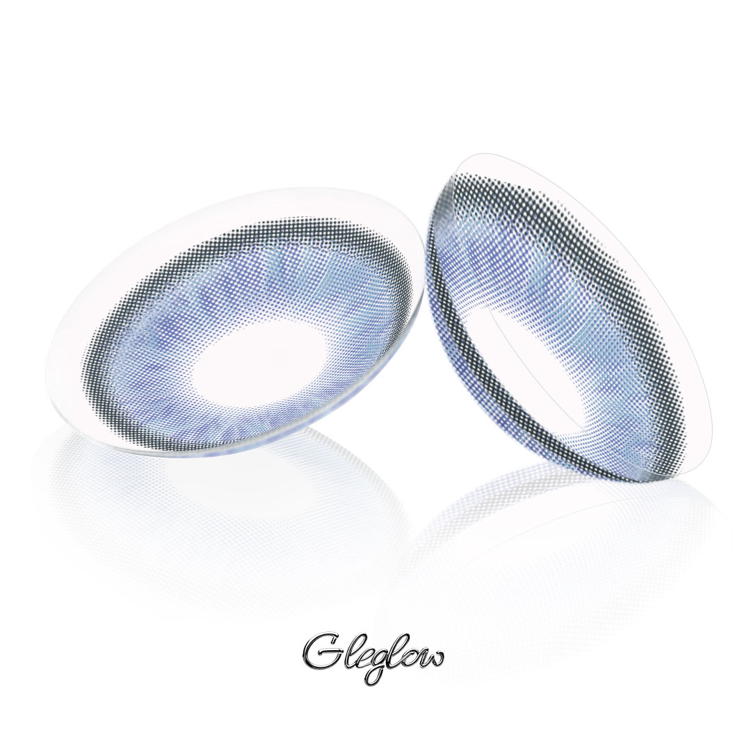 Briza Blue - 1 Year, 2 lenses Colored Contacts - Gleglow