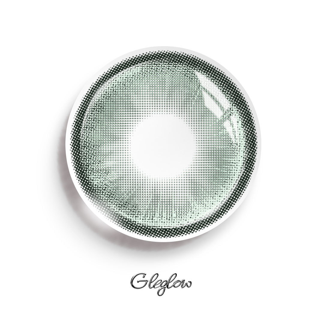 Brizo Green - 1 Year, 2 lenses Colored Contacts - Gleglow