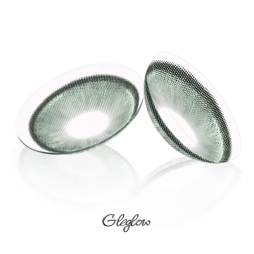 Brizo Green - 1 Year, 2 lenses Colored Contacts - Gleglow
