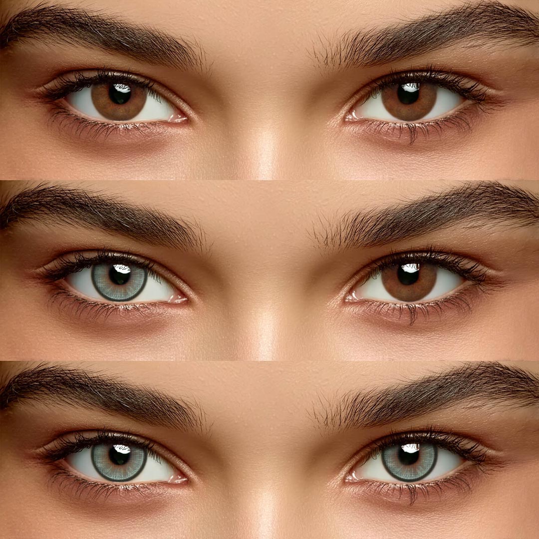 Brizo Green - 1 Year, 2 lenses Colored Contacts - Gleglow