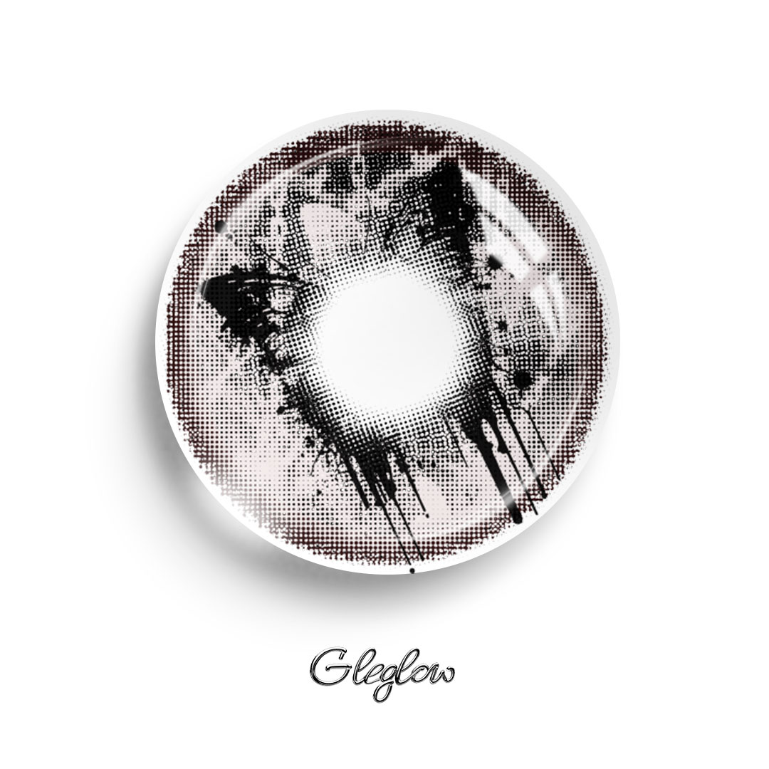 Butterfly Petal White - 1 Year, 2 lenses Colored Contacts - Gleglow
