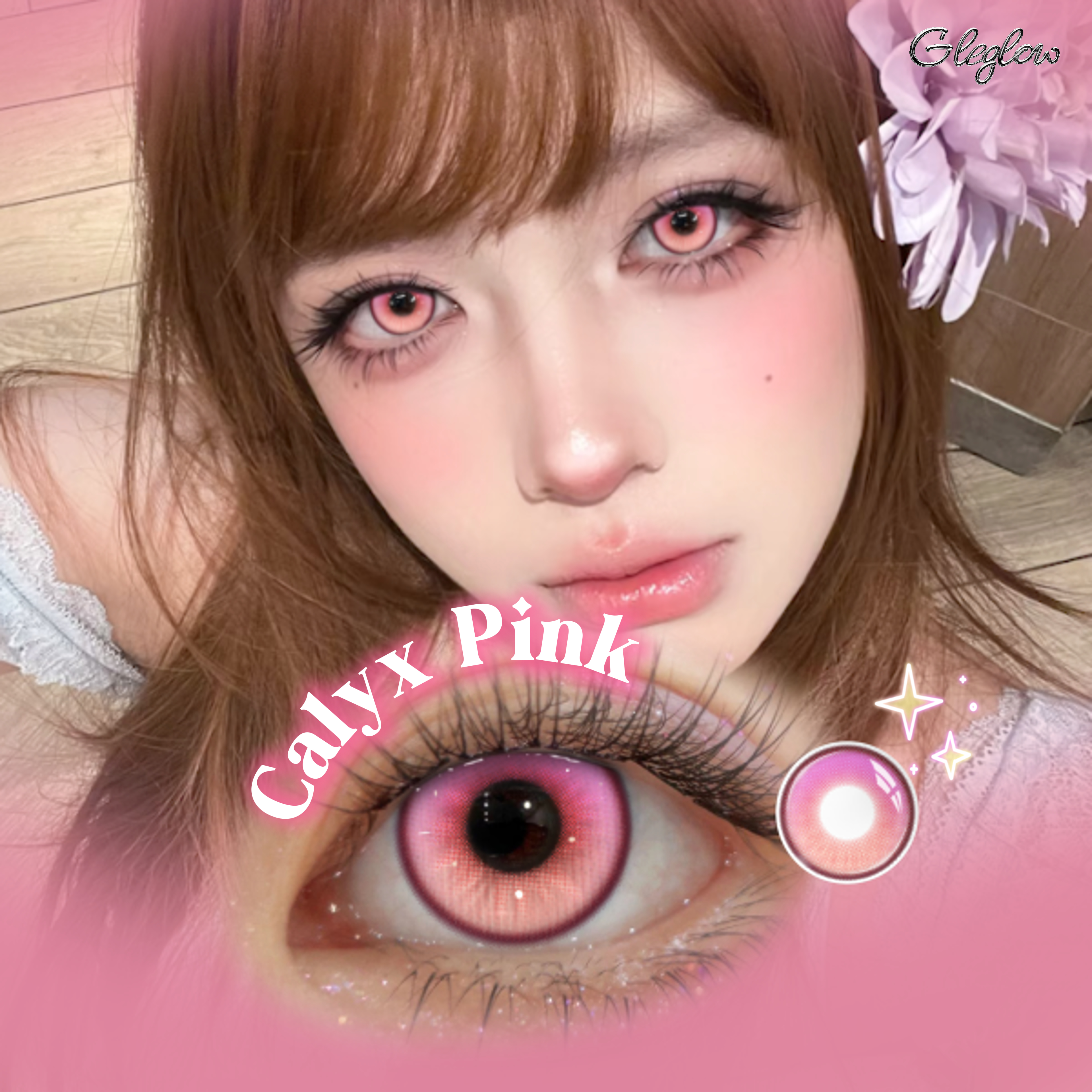 Calyx Pink - 1 Year, 2 lenses