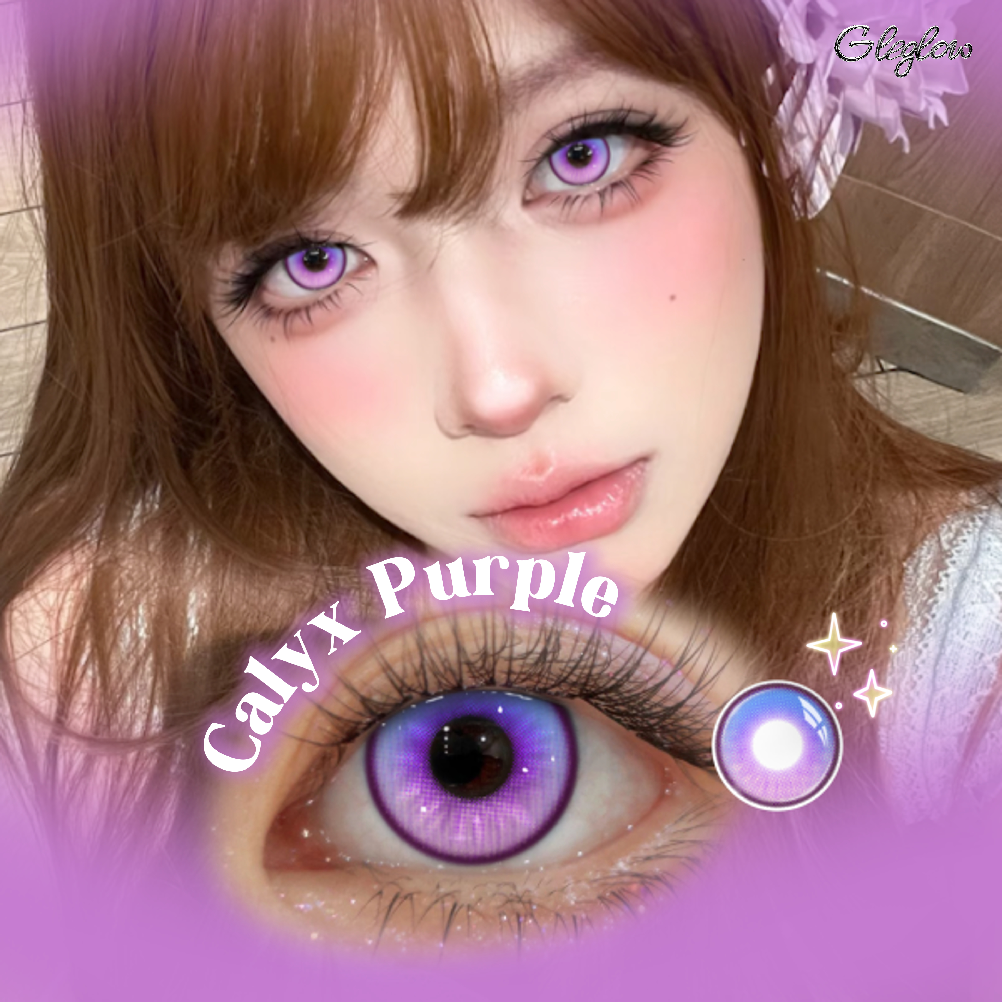 Calyx Purple - 1 Year, 2 lenses