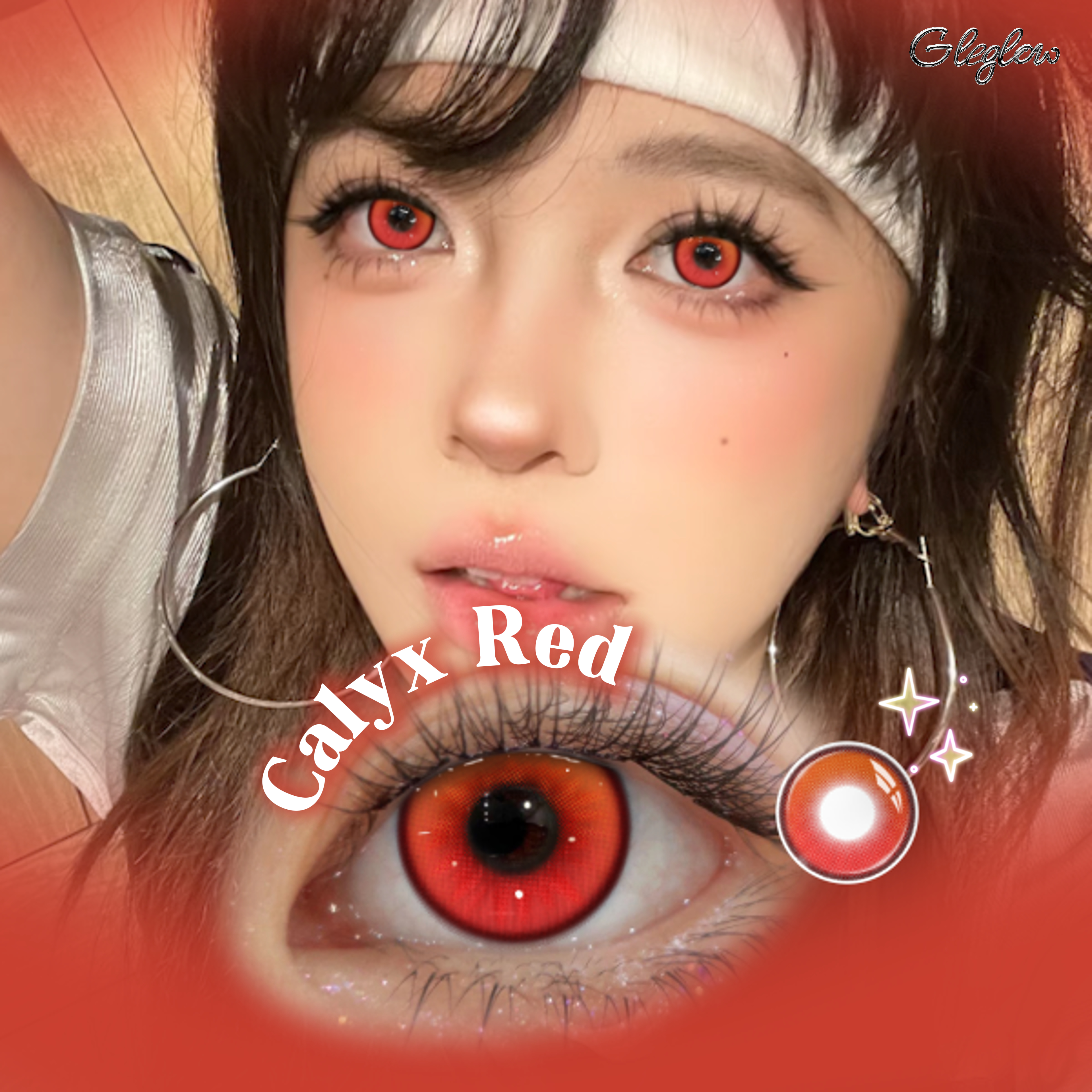 Calyx Red - 1 Year, 2 lenses