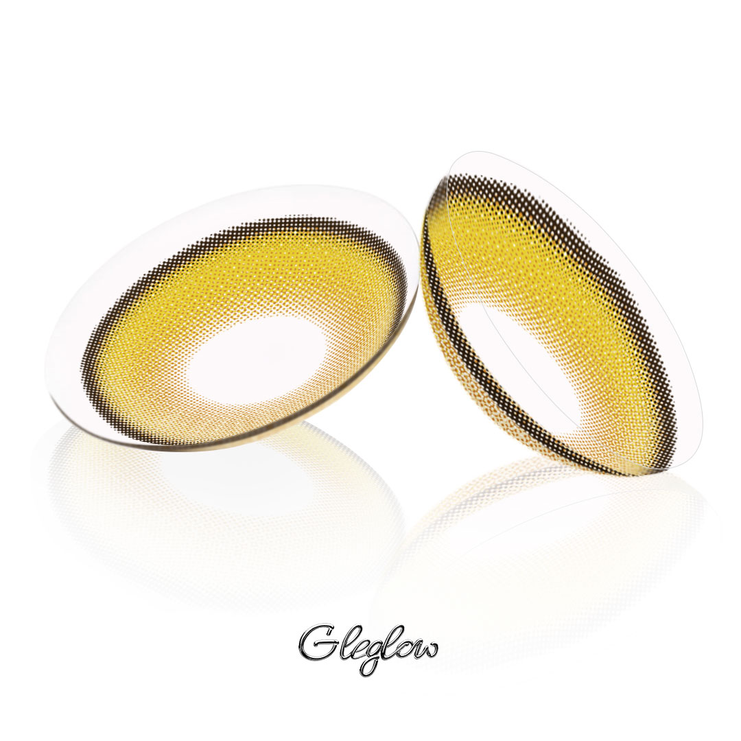 Calyx Yellow - monthly, 2 lenses Colored Contacts - Gleglow