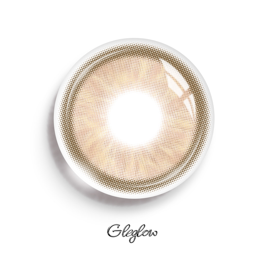 Canvas Brown - 1 Year, 2 lenses Colored Contacts - Gleglow