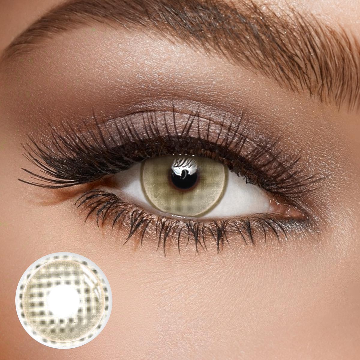 Cela Brown - monthly, 2 lenses Colored Contacts - Gleglow