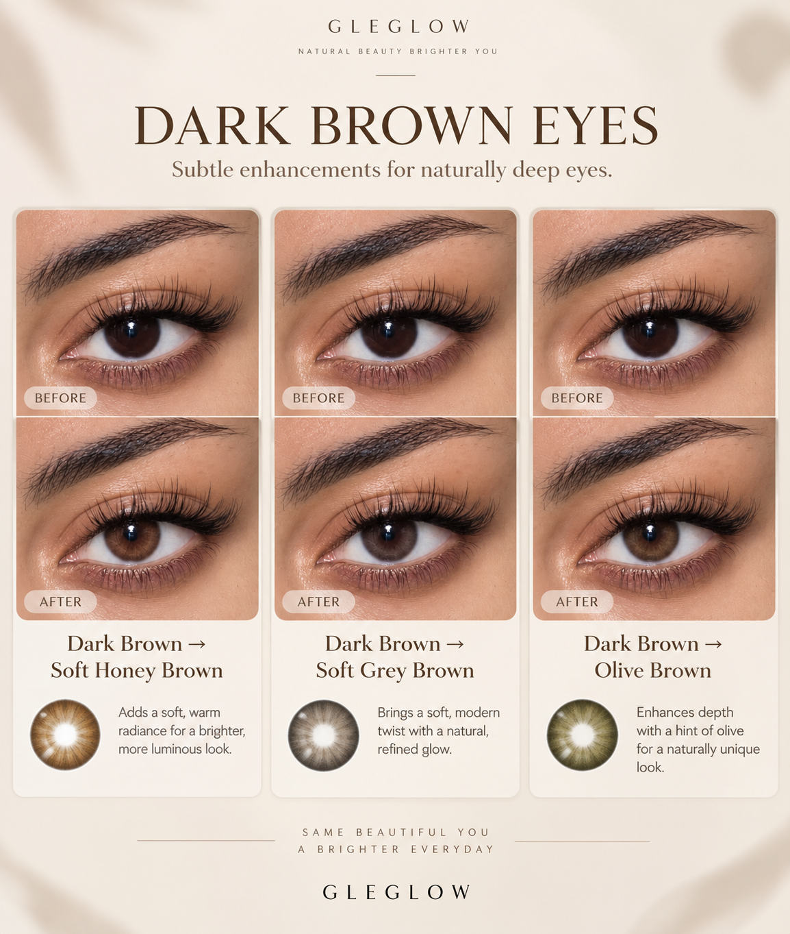 DARK BROWN EYES