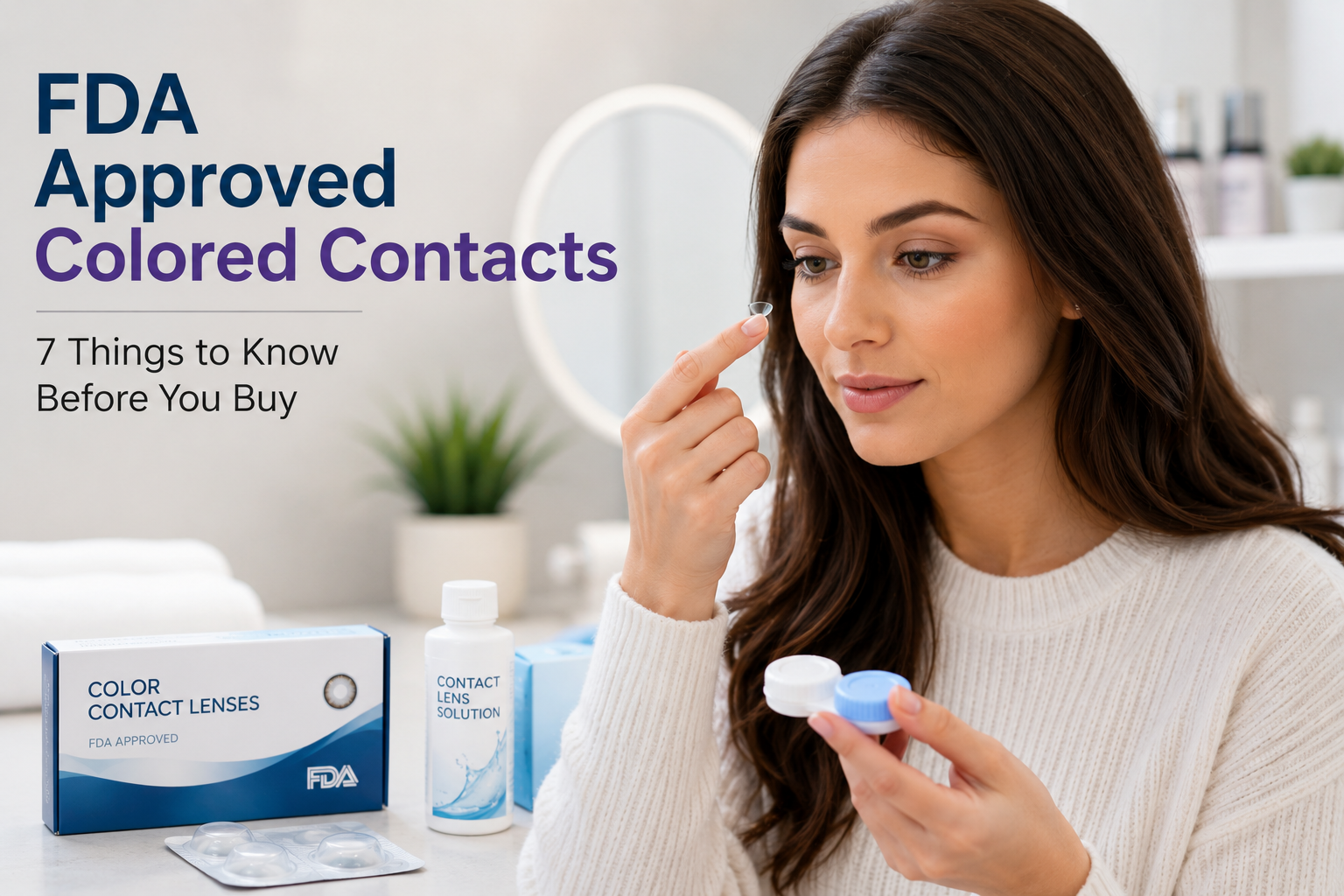 FDA Approved Colored Contacts
