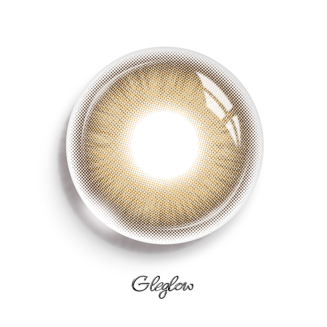 Chroma Brown - 1 Year, 2 lenses Colored Contacts - Gleglow