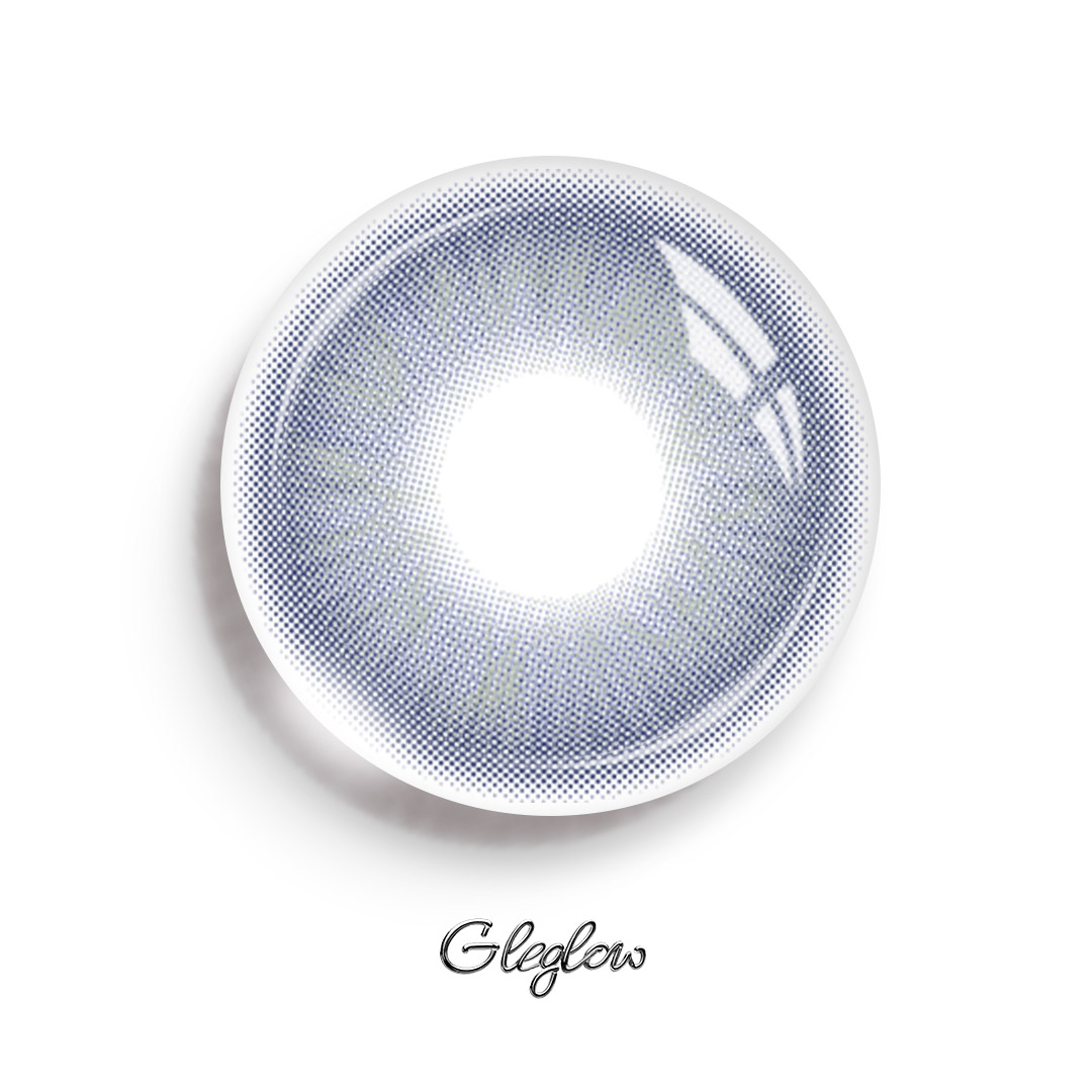 Chroma Purple - 1 Year, 2 lenses Colored Contacts - Gleglow