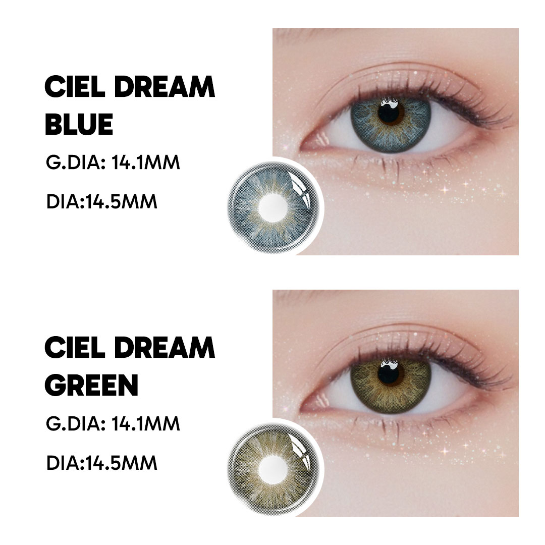 Ciel Dream Green - 1 Day, 2 lenses