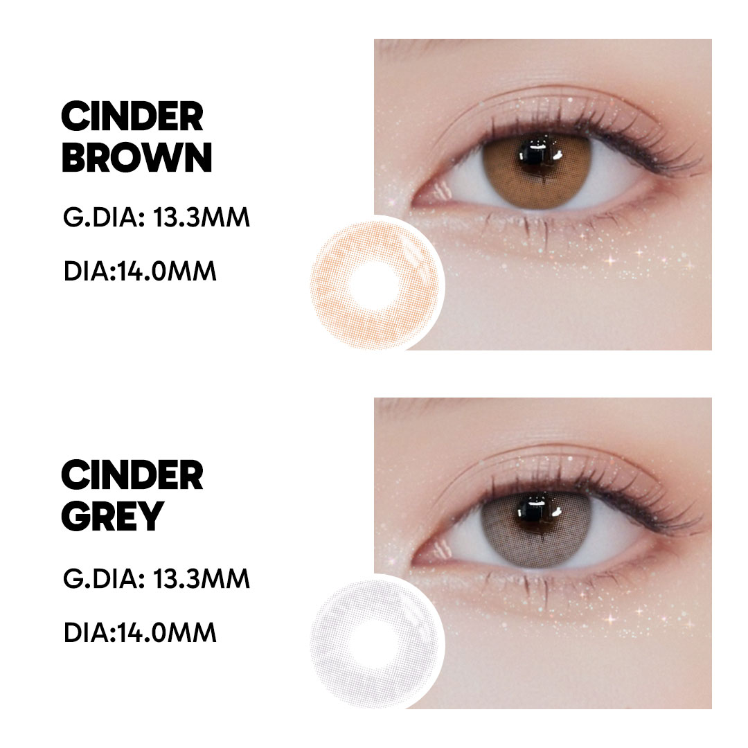 Cinder Grey - 1 Year, 2 lenses