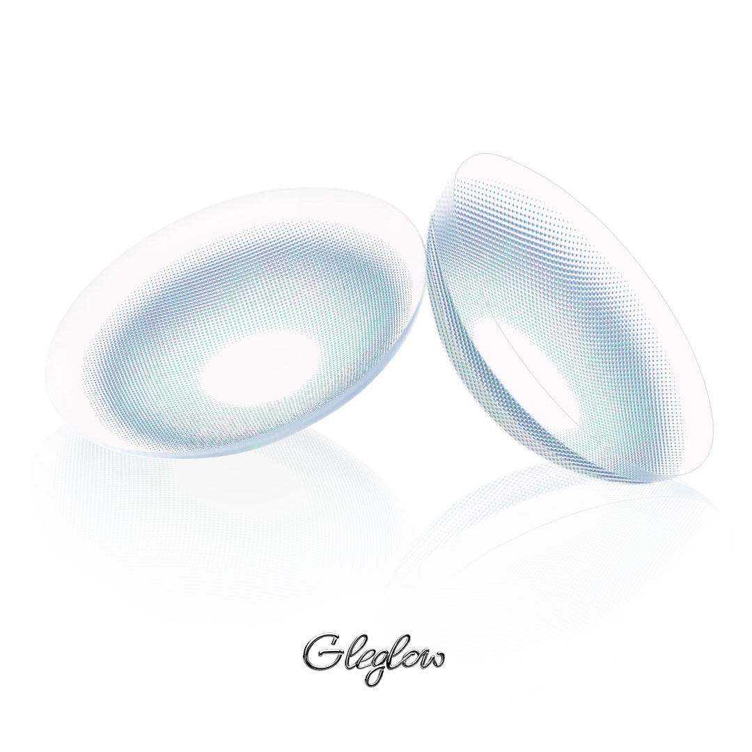 Clearwave Blue - 1 Year, 2 lenses Colored Contacts - Gleglow