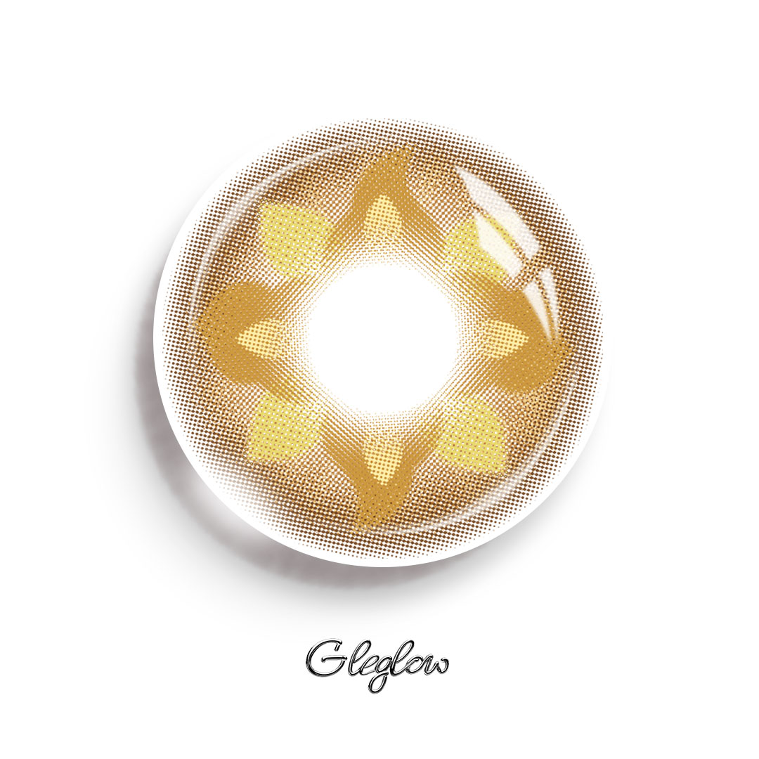 Clovian Brown - 6-month，2 lenses Colored Contacts - Gleglow