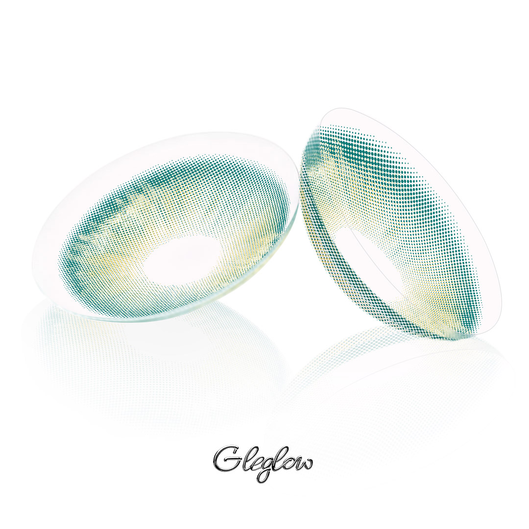 Coco Light Green - 1 Year, 2 lenses Colored Contacts - Gleglow