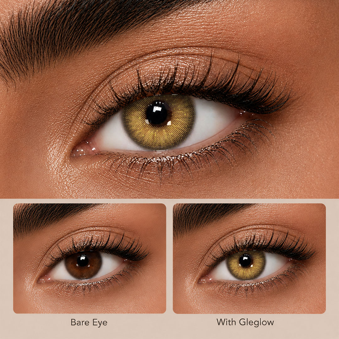 Creamy Hazel - 1 Year, 2 lenses