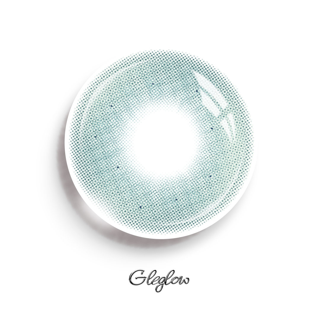 Cynae Blue - 1 Year, 2 lenses Colored Contacts - Gleglow