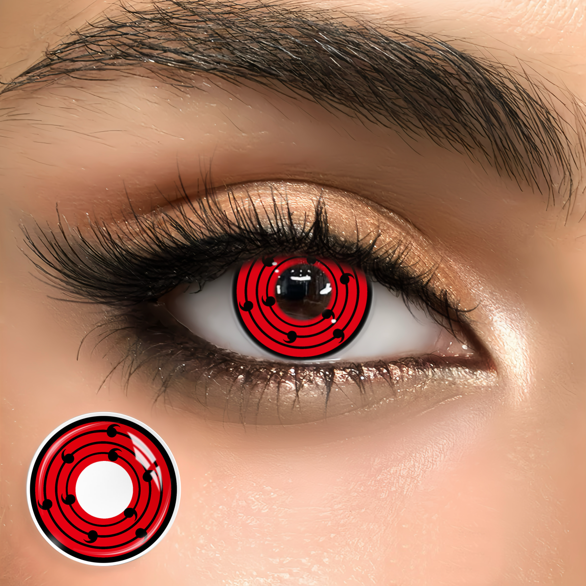 Rinne Sharingan Red Style - 1 Year, 2 lenses