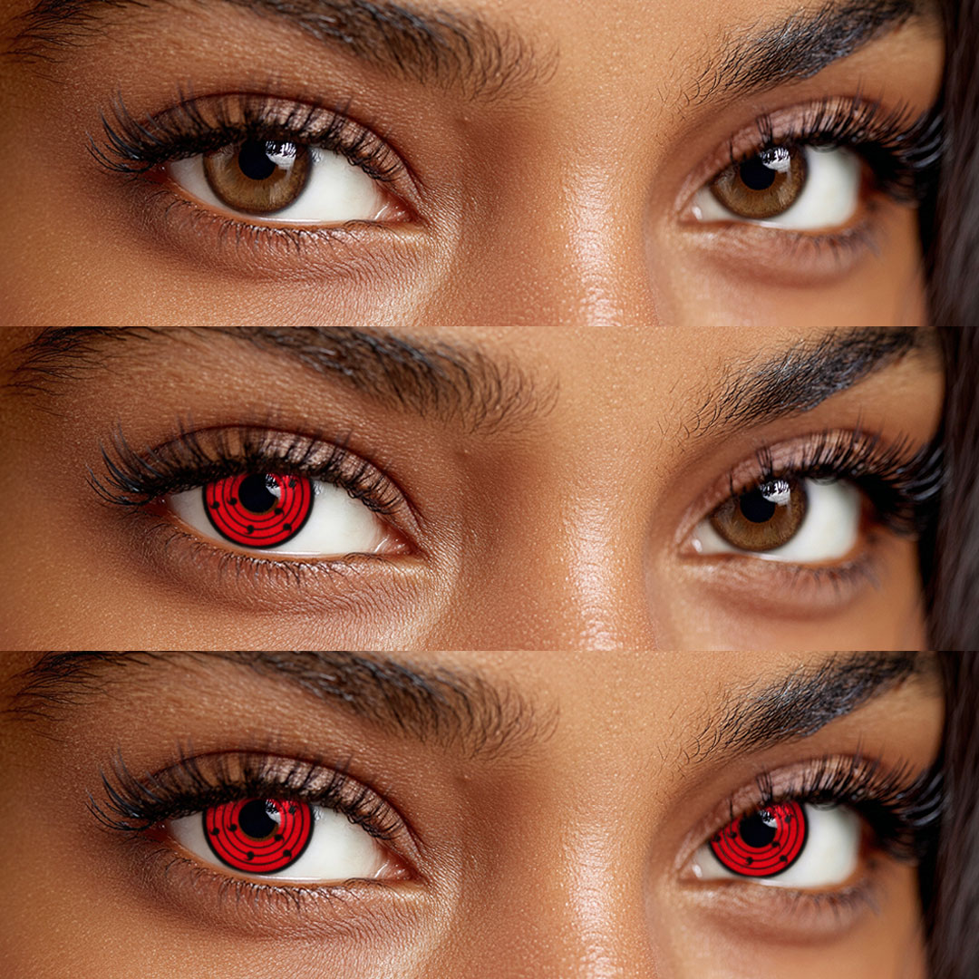 Rinne Sharingan Red Style - 1 Year, 2 lenses