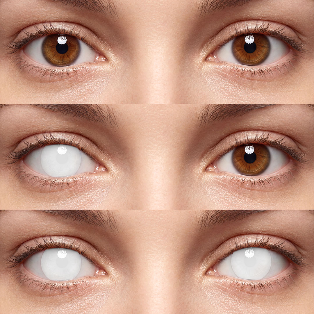 Puppet White - 1 Year, 2 lenses