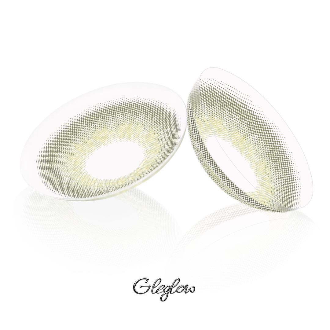 DNA Taylor Green - 1 Year, 2 lenses Colored Contacts - Gleglow