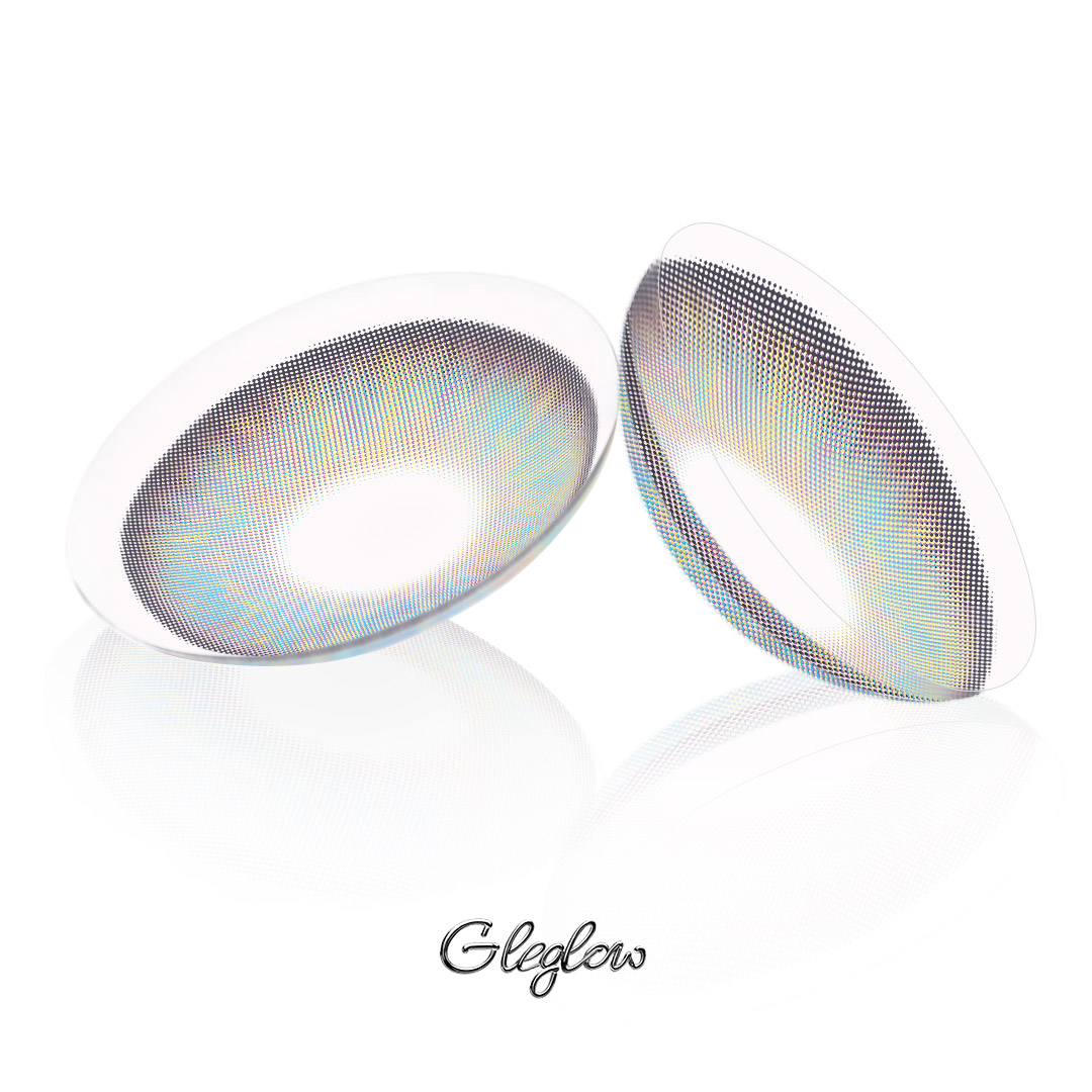 Dawna Purple - 1 Year, 2 lenses Colored Contacts - Gleglow