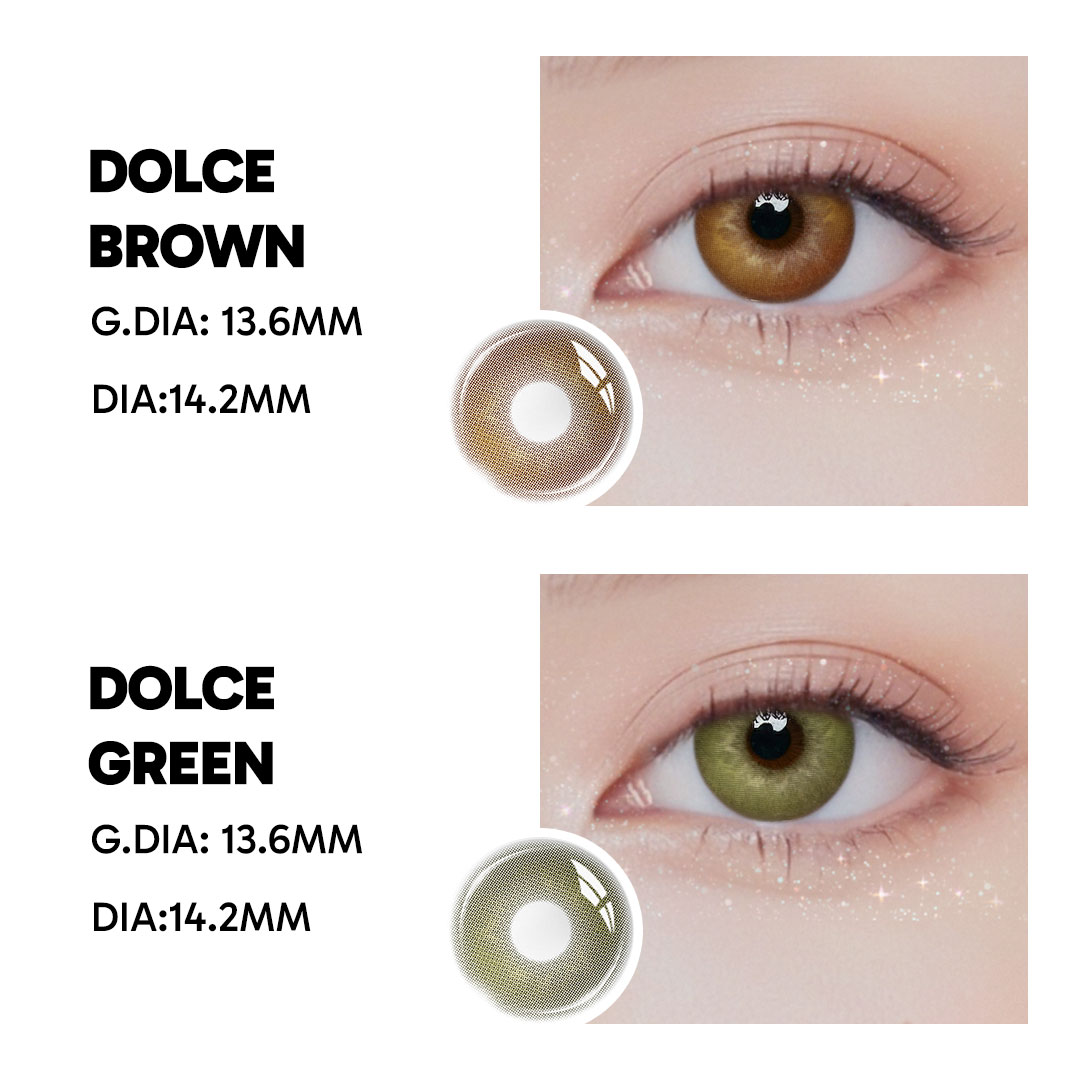 Dolce Brown - 1 Day, 2 lenses