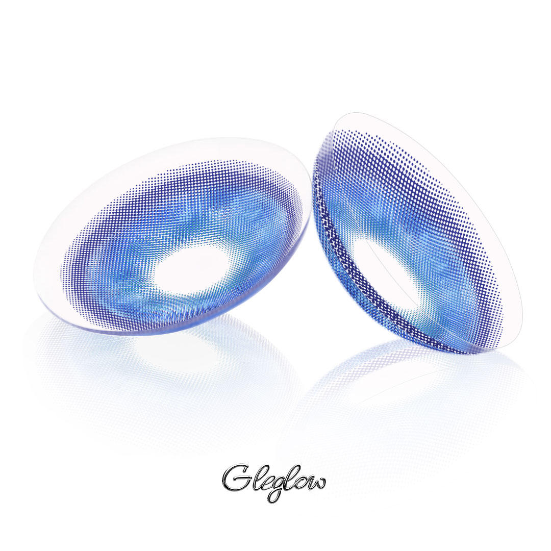 Dream Light Blue - 6-month, 2 lenses Colored Contacts - Gleglow