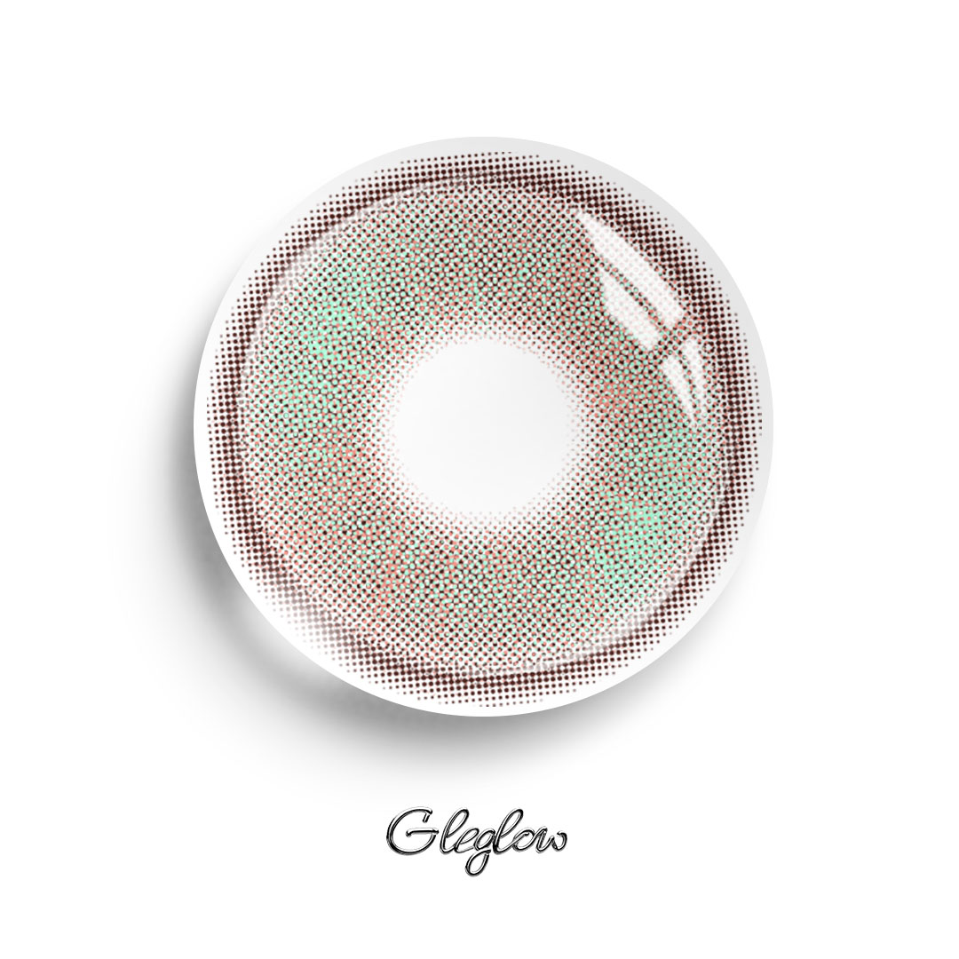 Dreamfire Brown - 1 Year, 2 lenses Colored Contacts - Gleglow