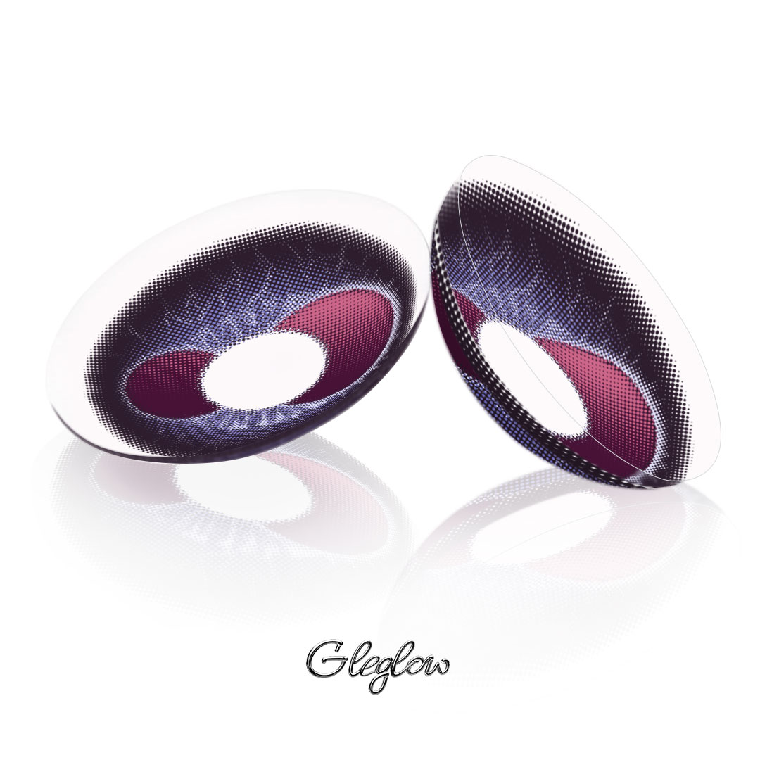 Dual Gaze Purple - 1 Year, 2 lenses