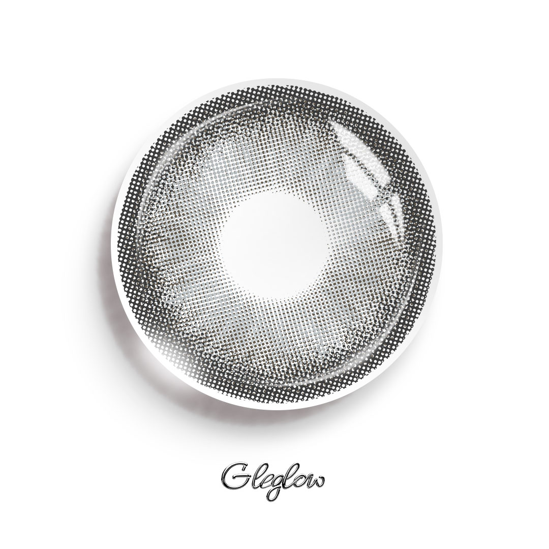 Dusk Grey - monthly, 2 lenses Colored Contacts - Gleglow