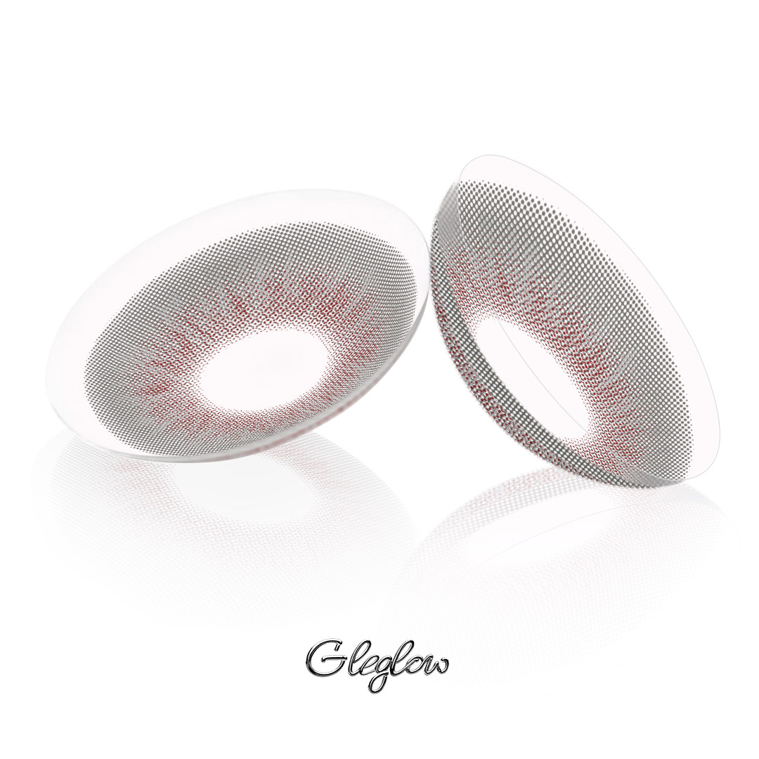 Dusken Grey - 1 Year, 2 lenses Colored Contacts - Gleglow