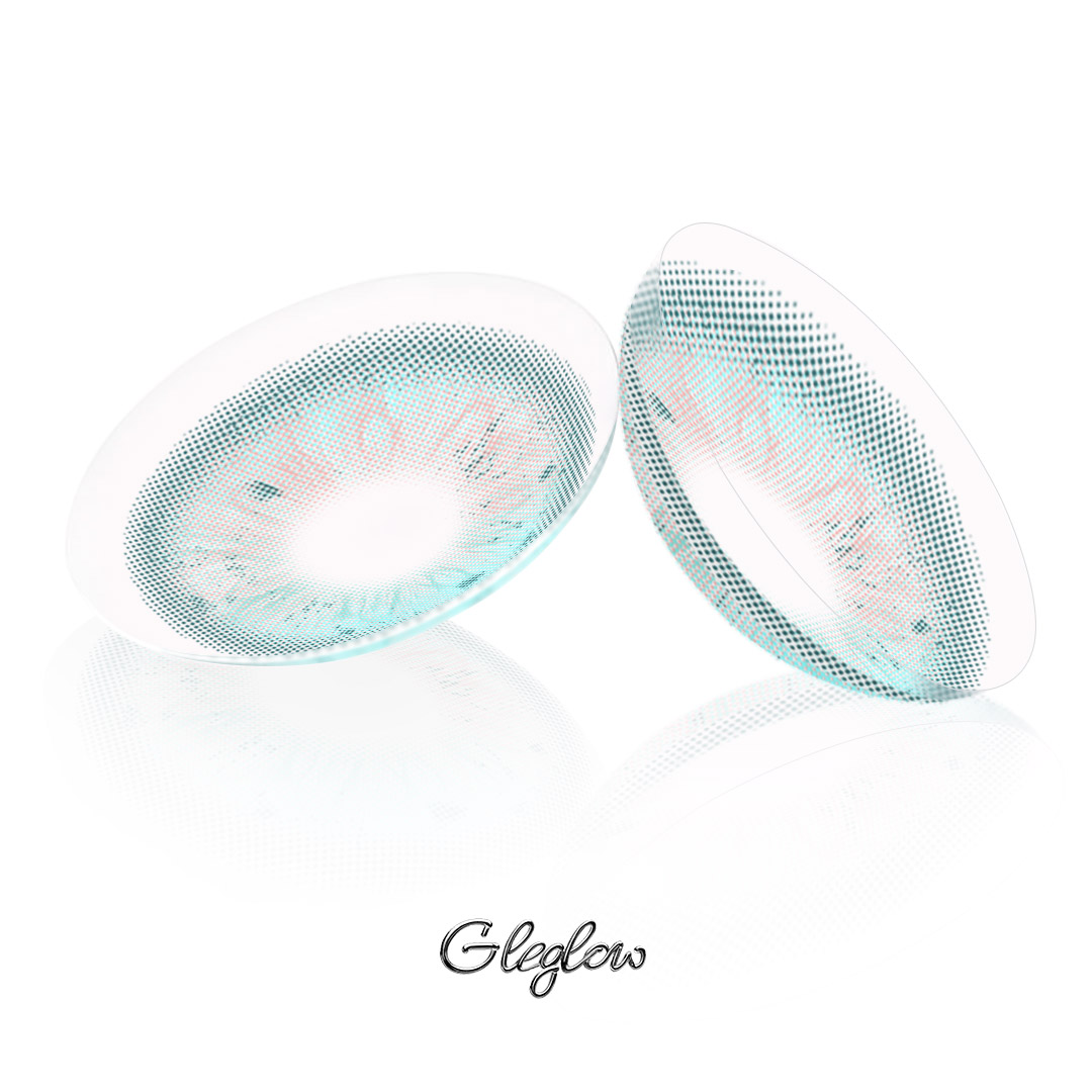 Echowood Green - 1 Year, 2 lenses Colored Contacts - Gleglow