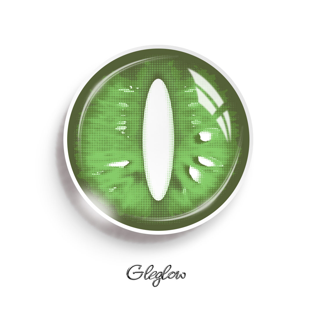 Eris Green - 6-month，2 lenses Colored Contacts - Gleglow